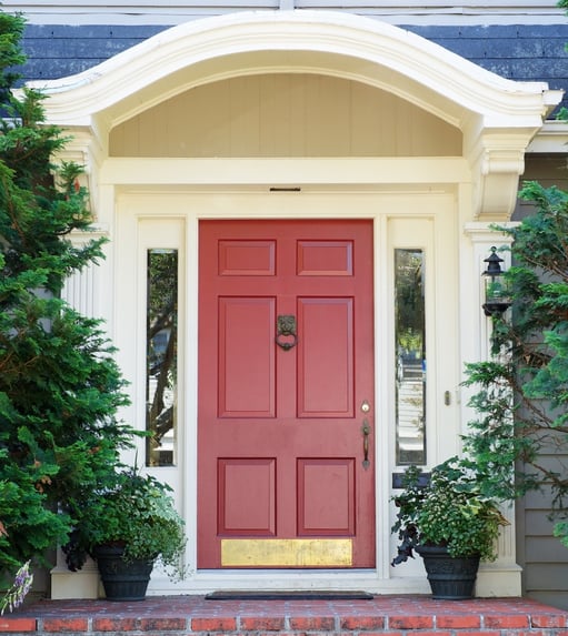 red-front-door