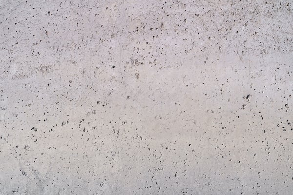 Close up on salt finish concrete texture